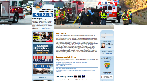 Responder safety homepage